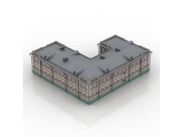 Free Building N73 3D model For Architecture 3Ds Max Model Download